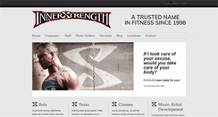 Desktop Screenshot of innerstrength.com